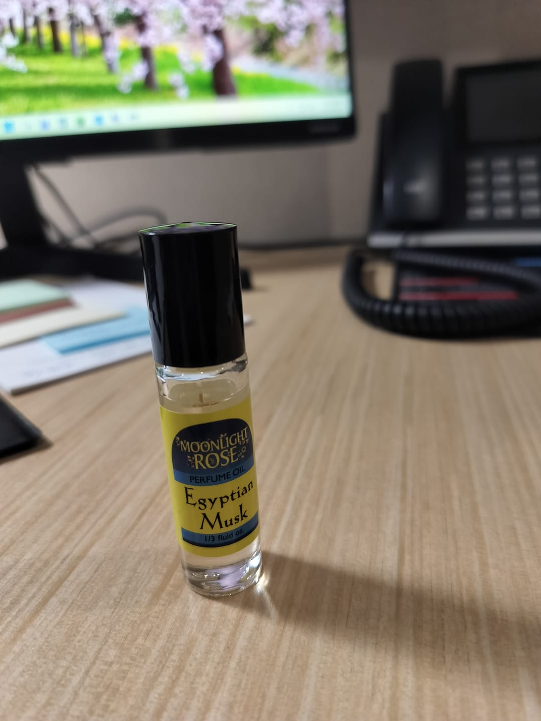 Customer photo review of Moonlight Rose Perfume Oil