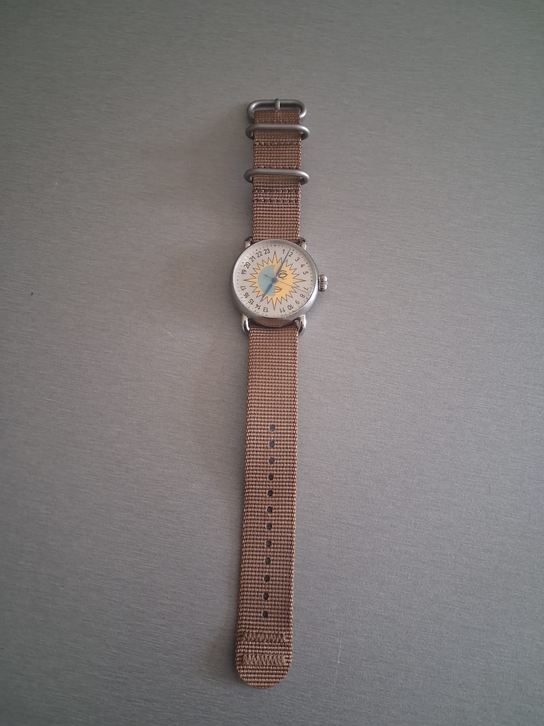 Customer photo review of 22mm Wide Nylon Strap