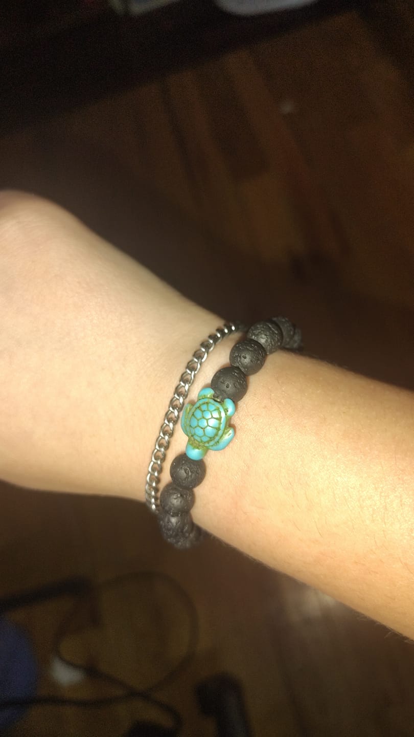Customer photo review of The Journey Bracelet