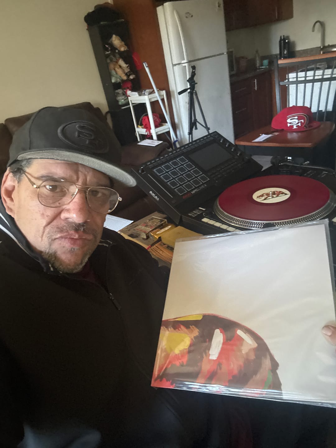 Customer photo review of Serato: Performance Series Control Vinyl - California Bear #2 (Pair)