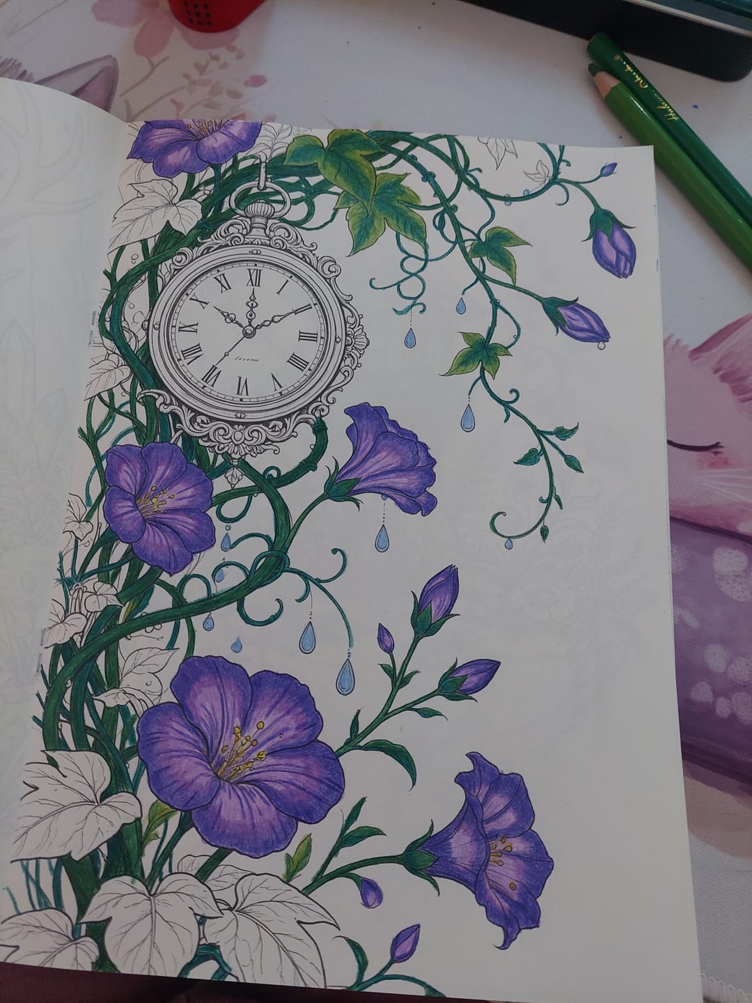 Customer photo review of Ohuhu Halawa Series 72 Colors Oil-based Colored Pencils