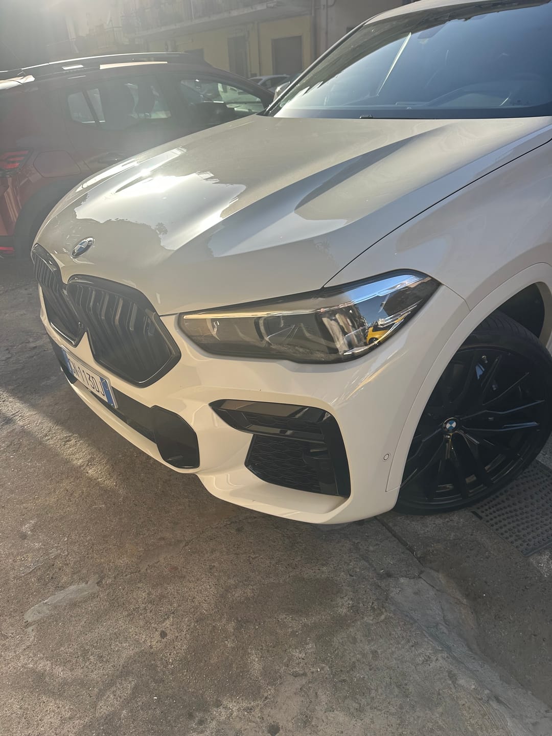 Customer photo review of BMW X6 & X6M G06 F96 LCI Gloss Black Double Slat Front Grills (2023+)