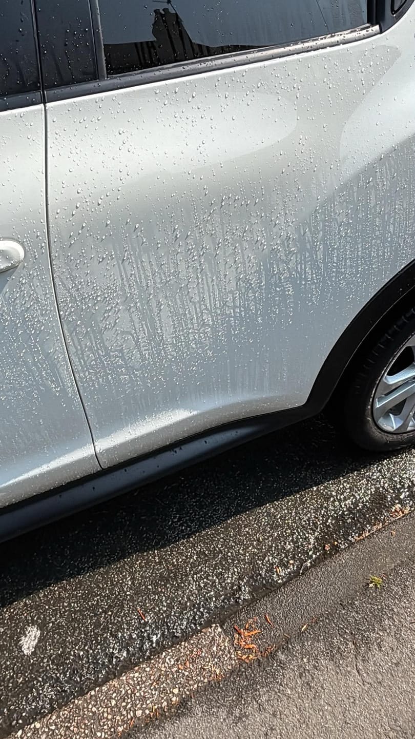 Customer photo review of Fusion - Ultra Hydrophobic Spray Sealant