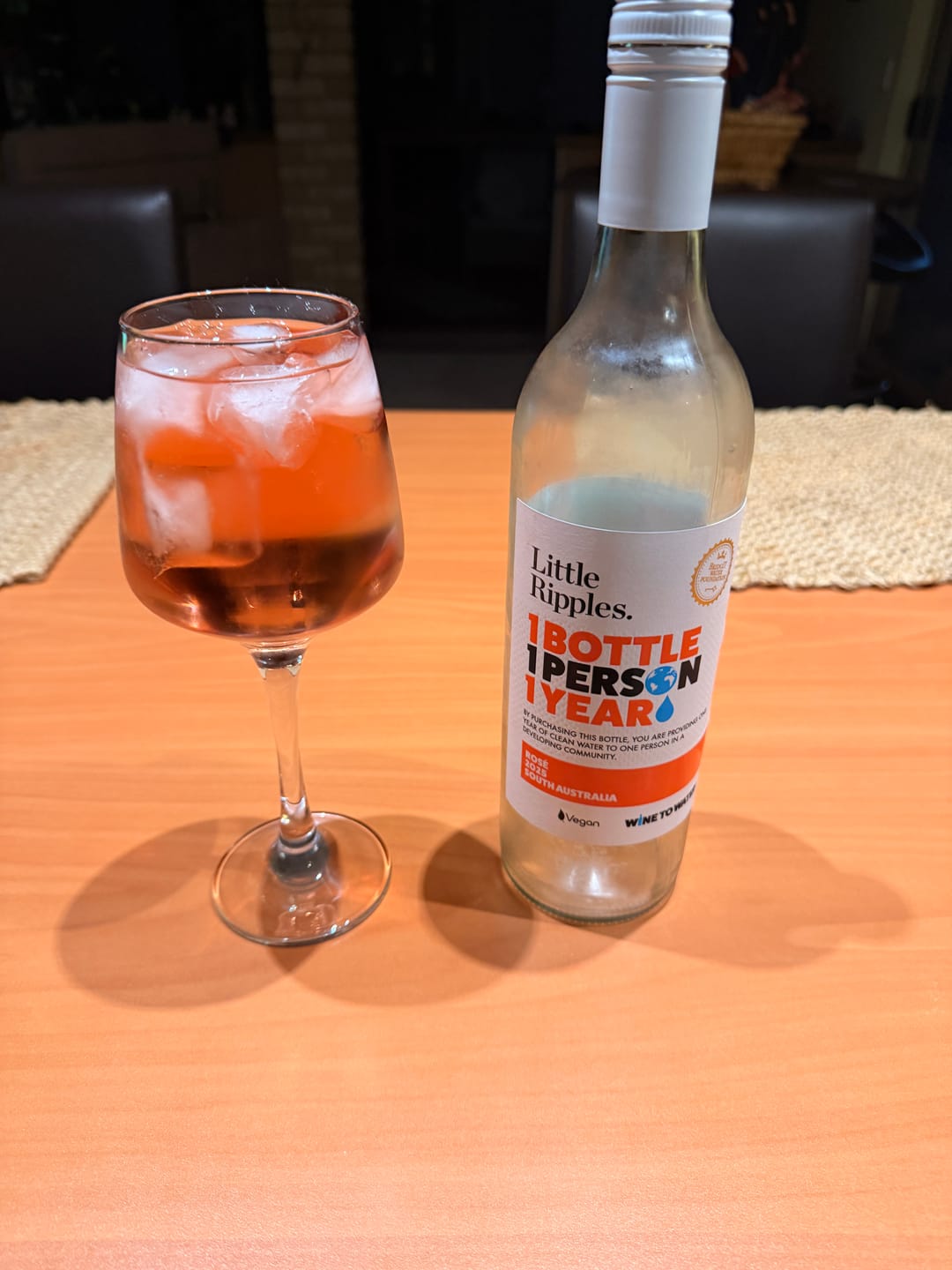 Customer photo review of Rosé - 6pk