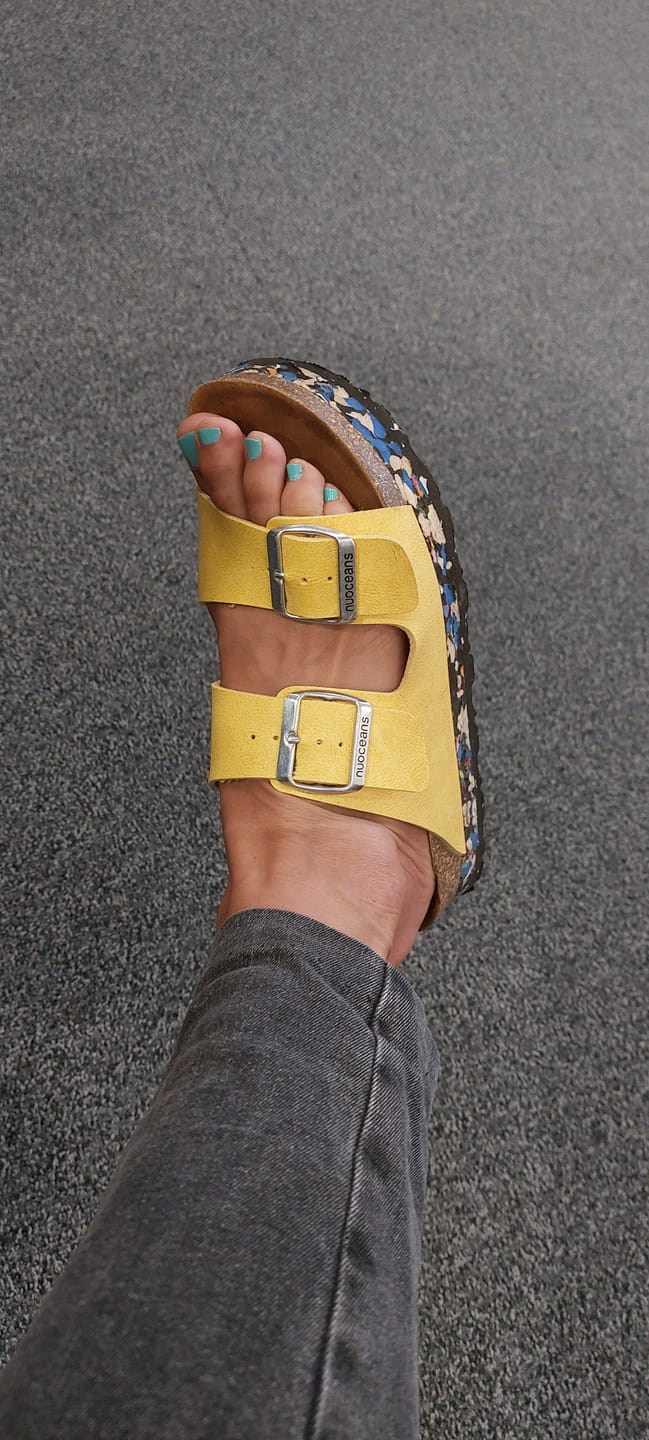Customer photo review of YUZU | Sandal Yellow