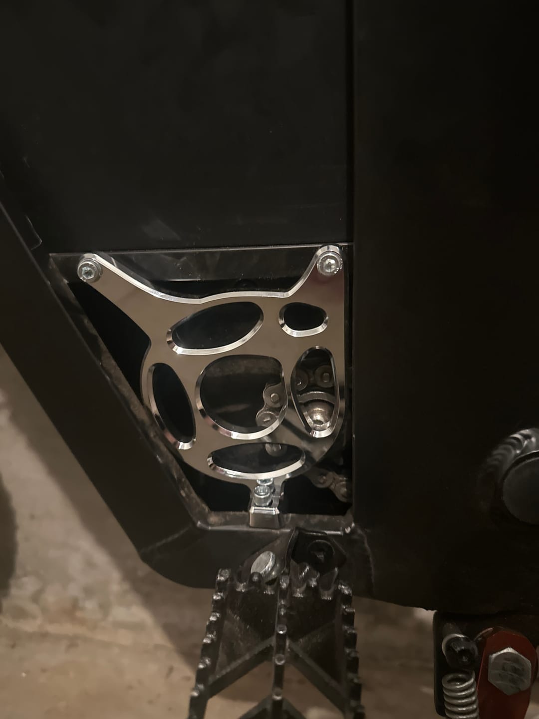 Customer photo review of Tuttio Soleil 01 Metal Prickly Motor Cover