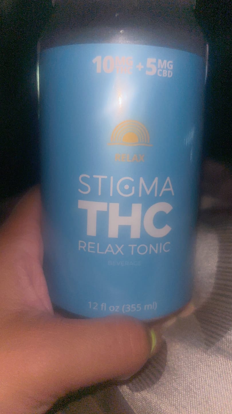 Customer photo review of 10mg THC Relax Tonic (12oz)