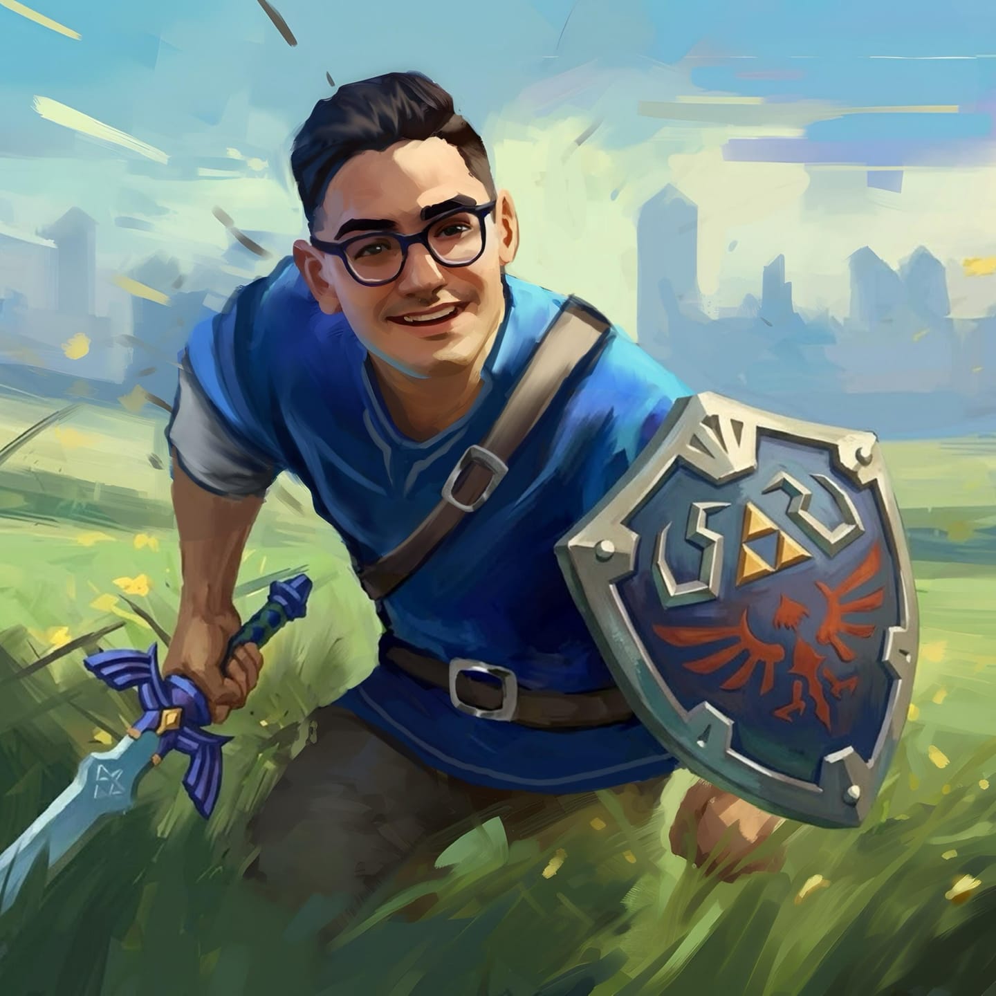 Customer photo review of Fathers Day Hero Portrait