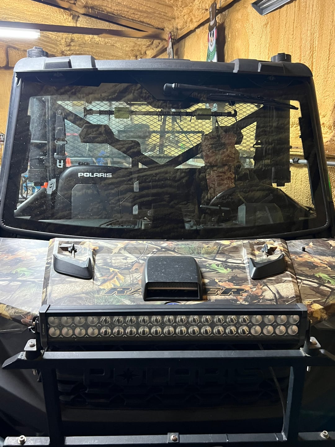 Customer photo review of Glass Tip-Out Windshield