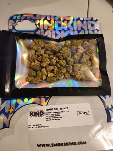 True OG - Minis - 28 Grams - Indica photo review