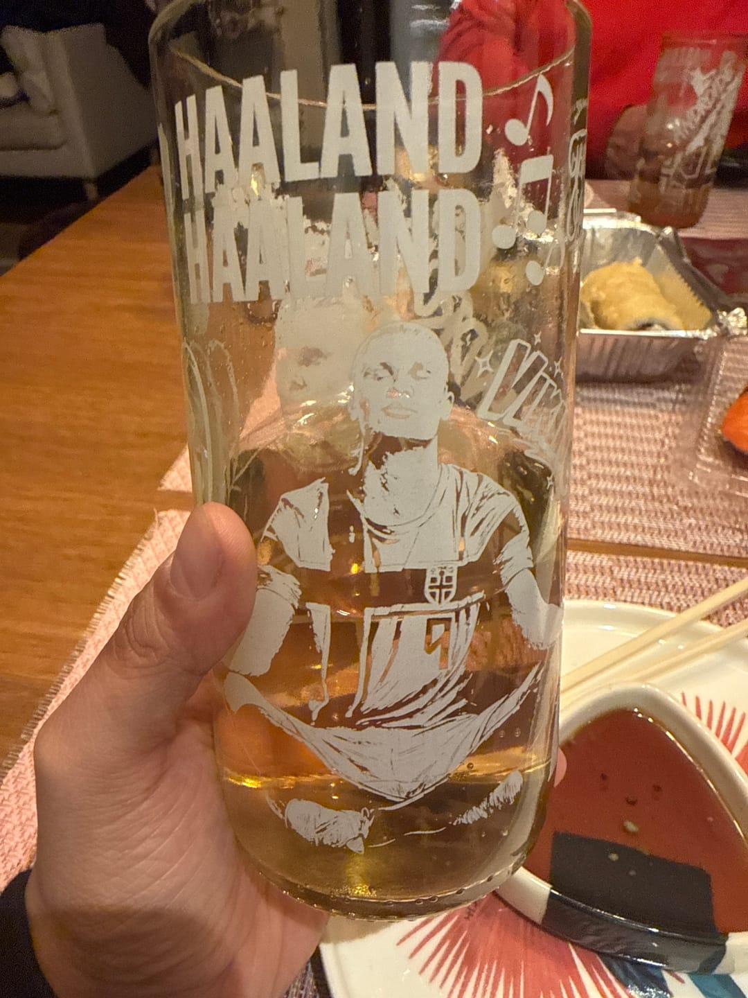 Customer photo review of El Vikingo - Vaso Unitario de 500ml