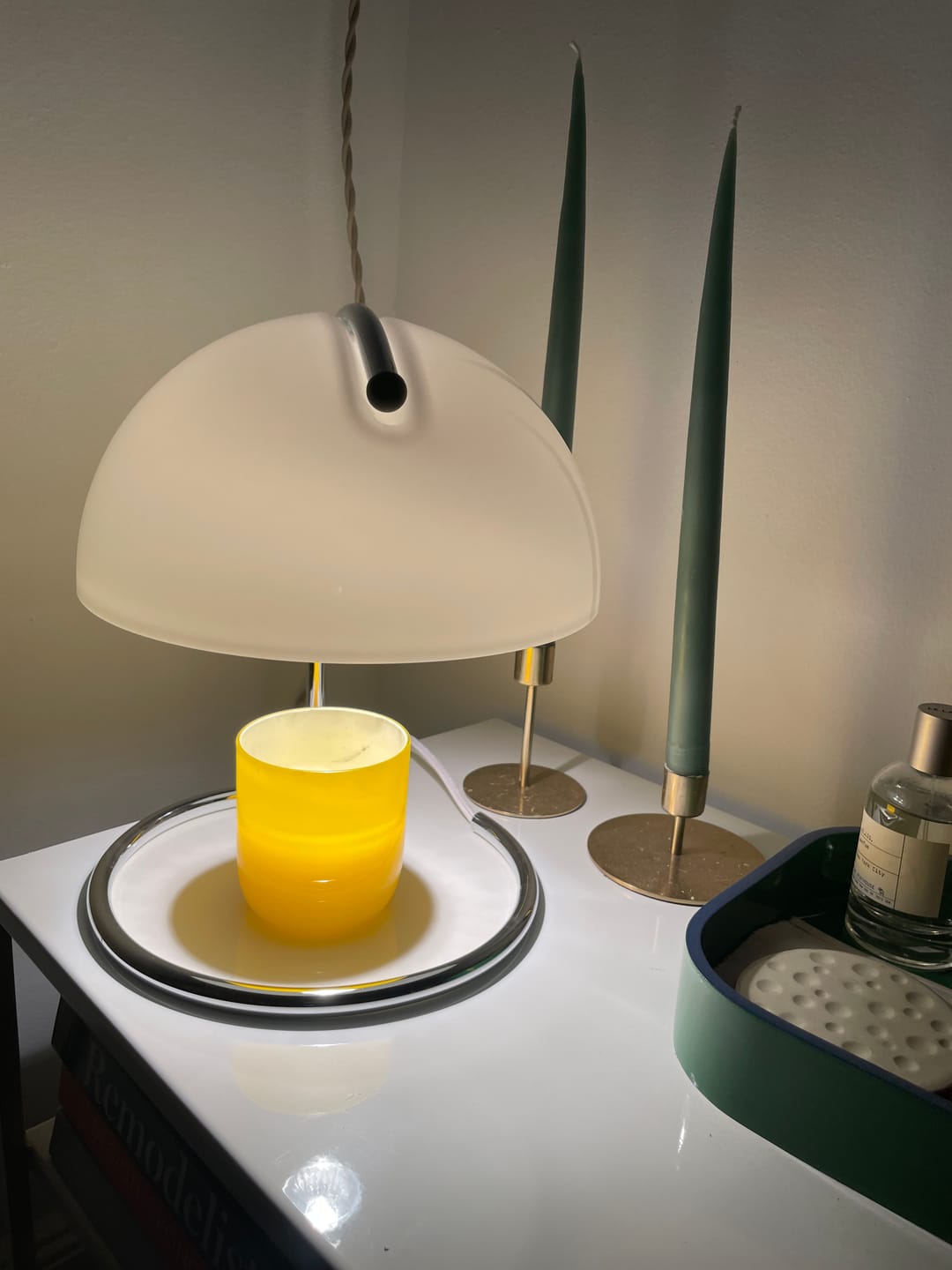 Customer photo review of Curva Candle Warmer Lamp