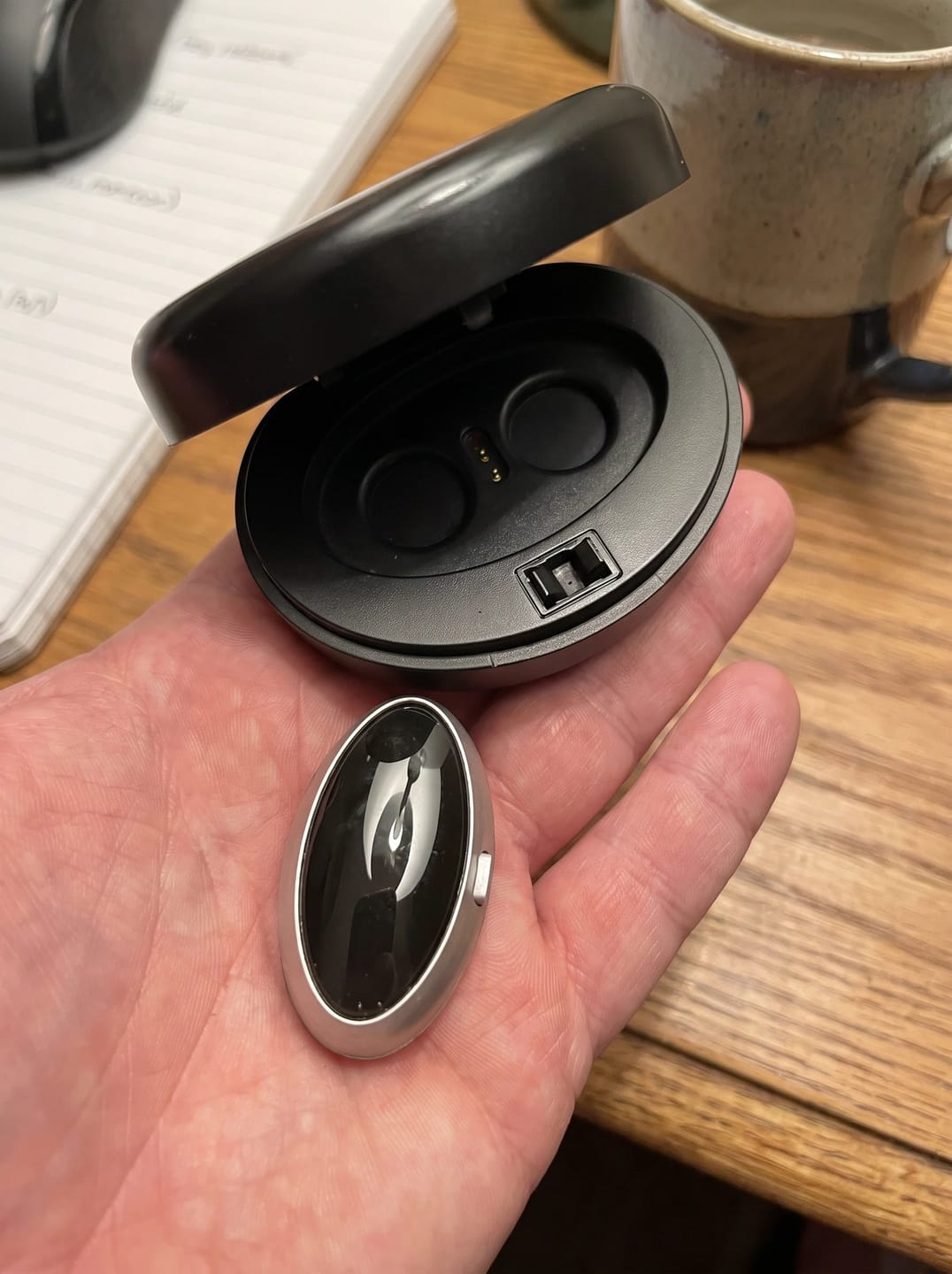 Customer photo review of Silens Pro — Elimina ronquidos y apnea del sueño