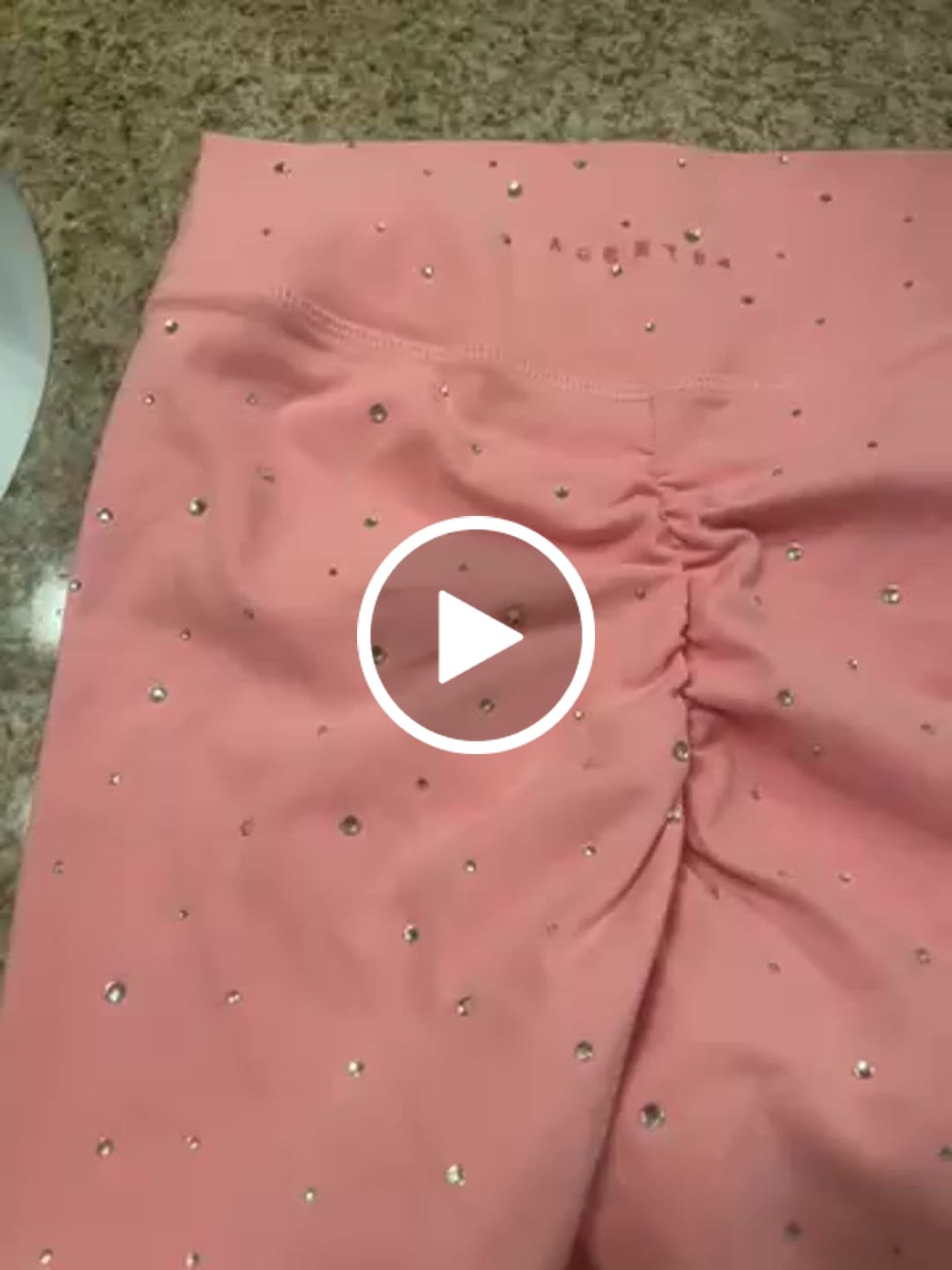 Customer video review of Girlfriend Lift Short - Flamingo Gem