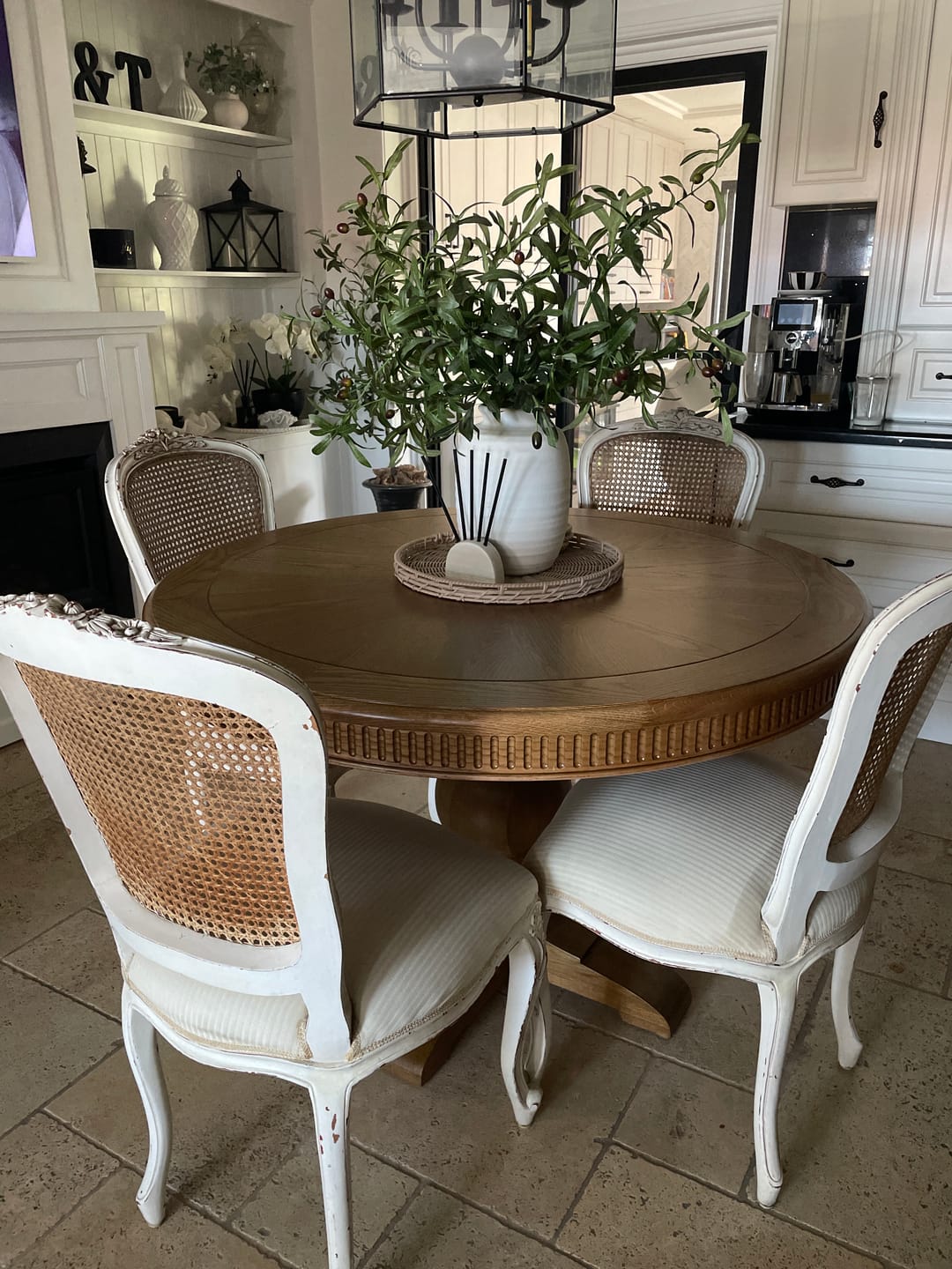 Customer photo review of Amelia Round Dining Table