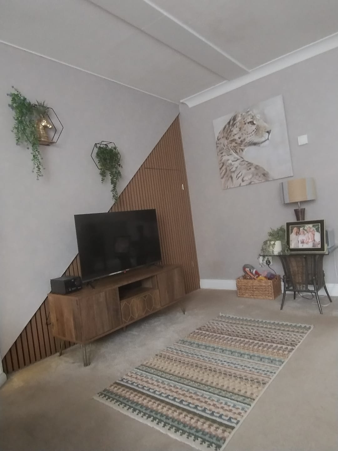 Customer photo review of Natural Oak Acoustic Wall Panel