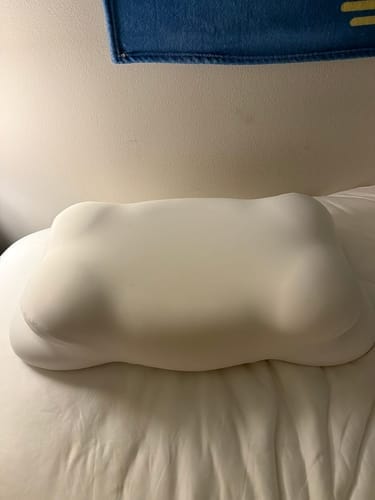 Customer photo review of Cloudii Comfort Align Pillow