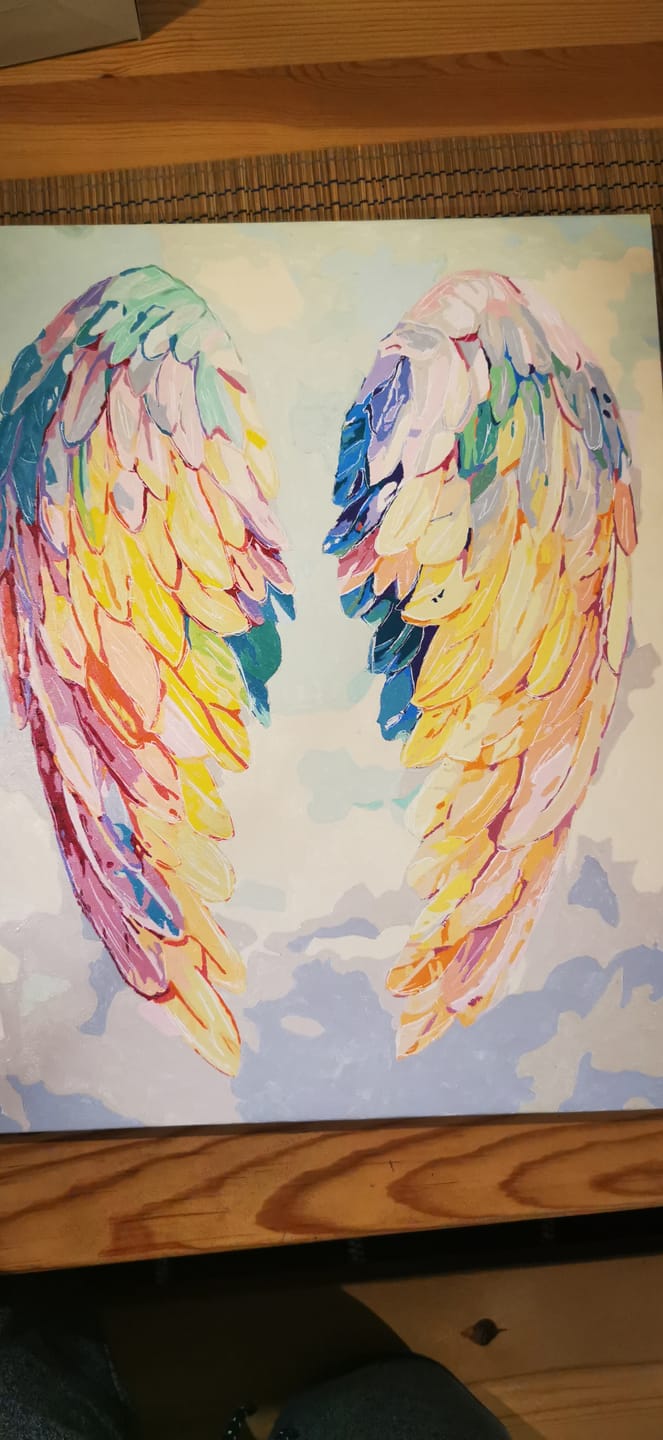 Customer photo review of Angel Wings