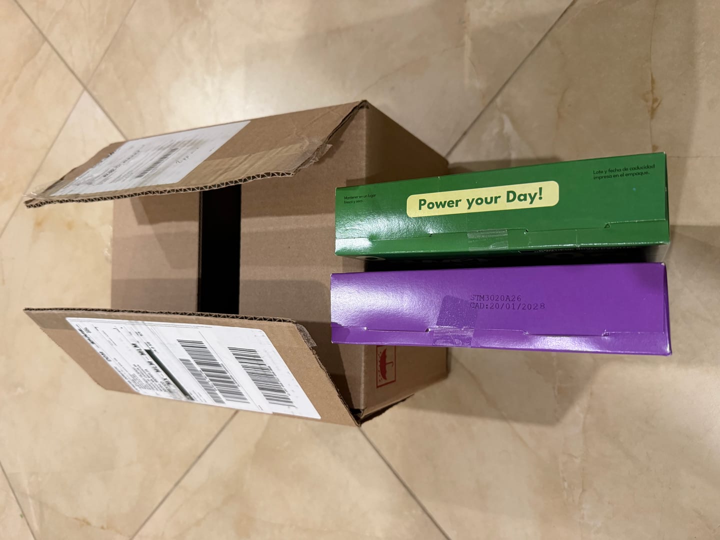 Customer photo review of 8-pack Power pops! + Cuchara de Regalo + Envío gratis