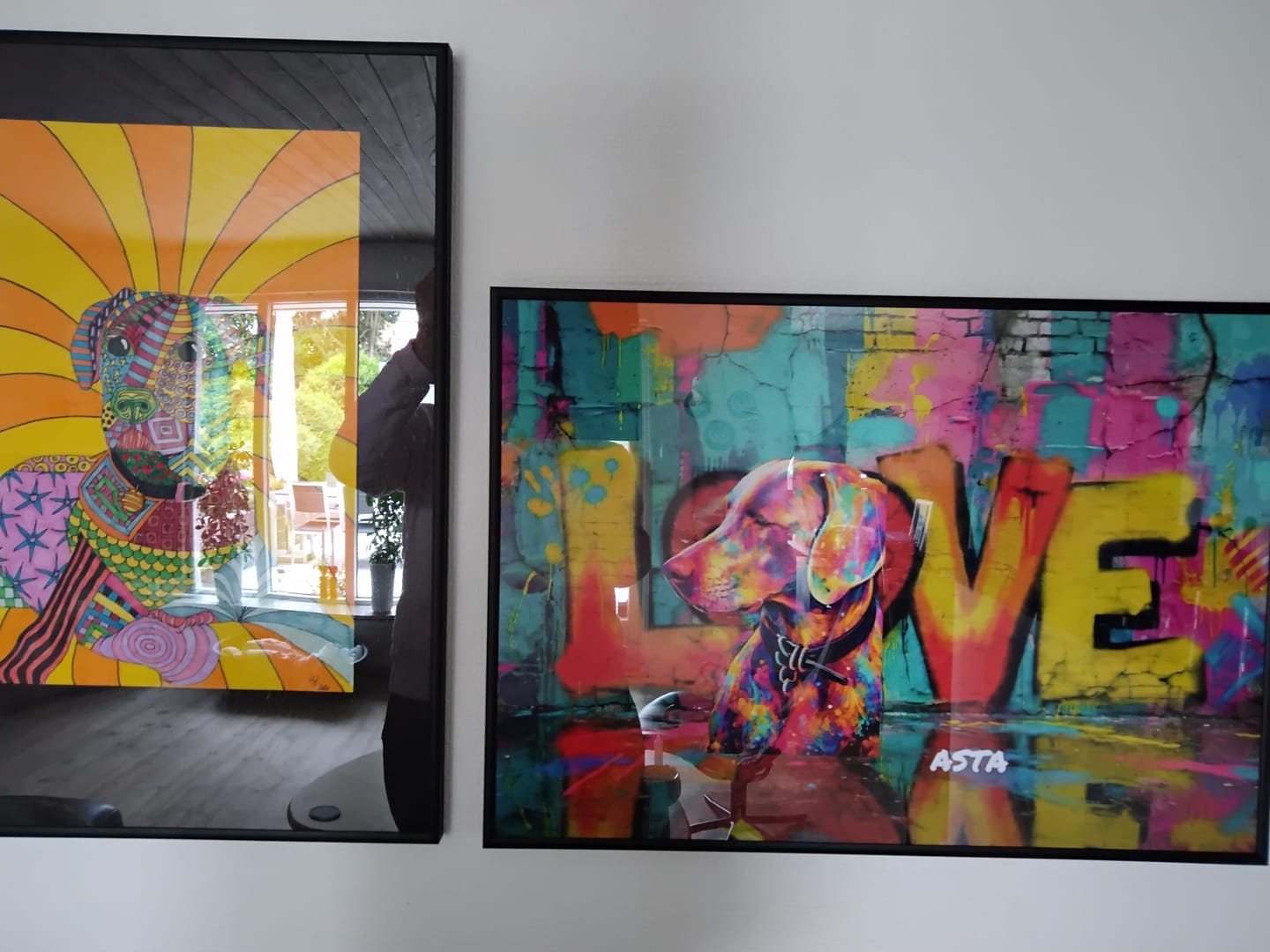 Customer photo review of Personalised Poster - Streetart