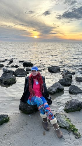 Customer photo review of Cenote Dos Ojos Legging