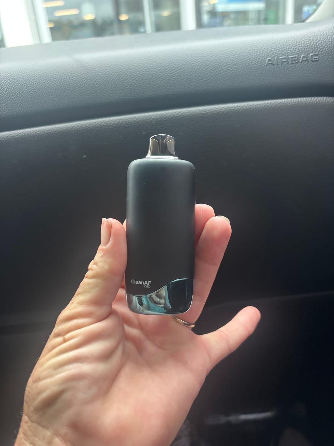 Customer photo review of Minty Fresh CBD Vape