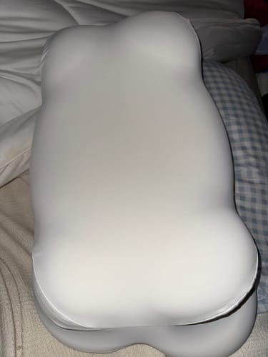 Customer photo review of Cloudii Comfort Align Pillow