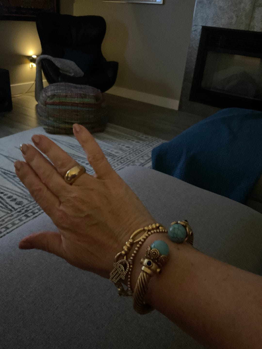 Customer photo review of Sahara Majesty Open Ring