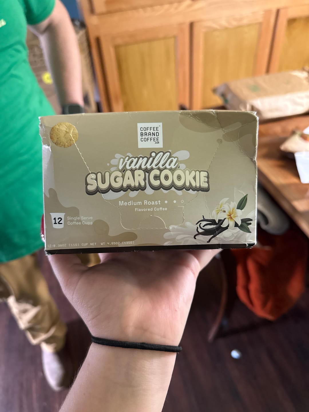 Customer photo review of Premium Dark Roast Kcups