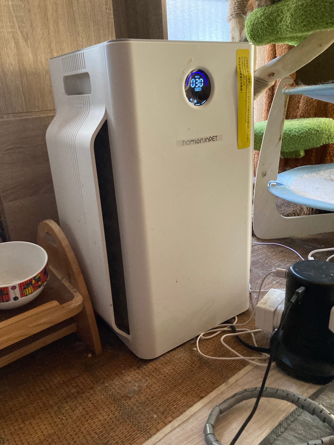 Customer photo review of homerunPET 空気清浄機Airbo