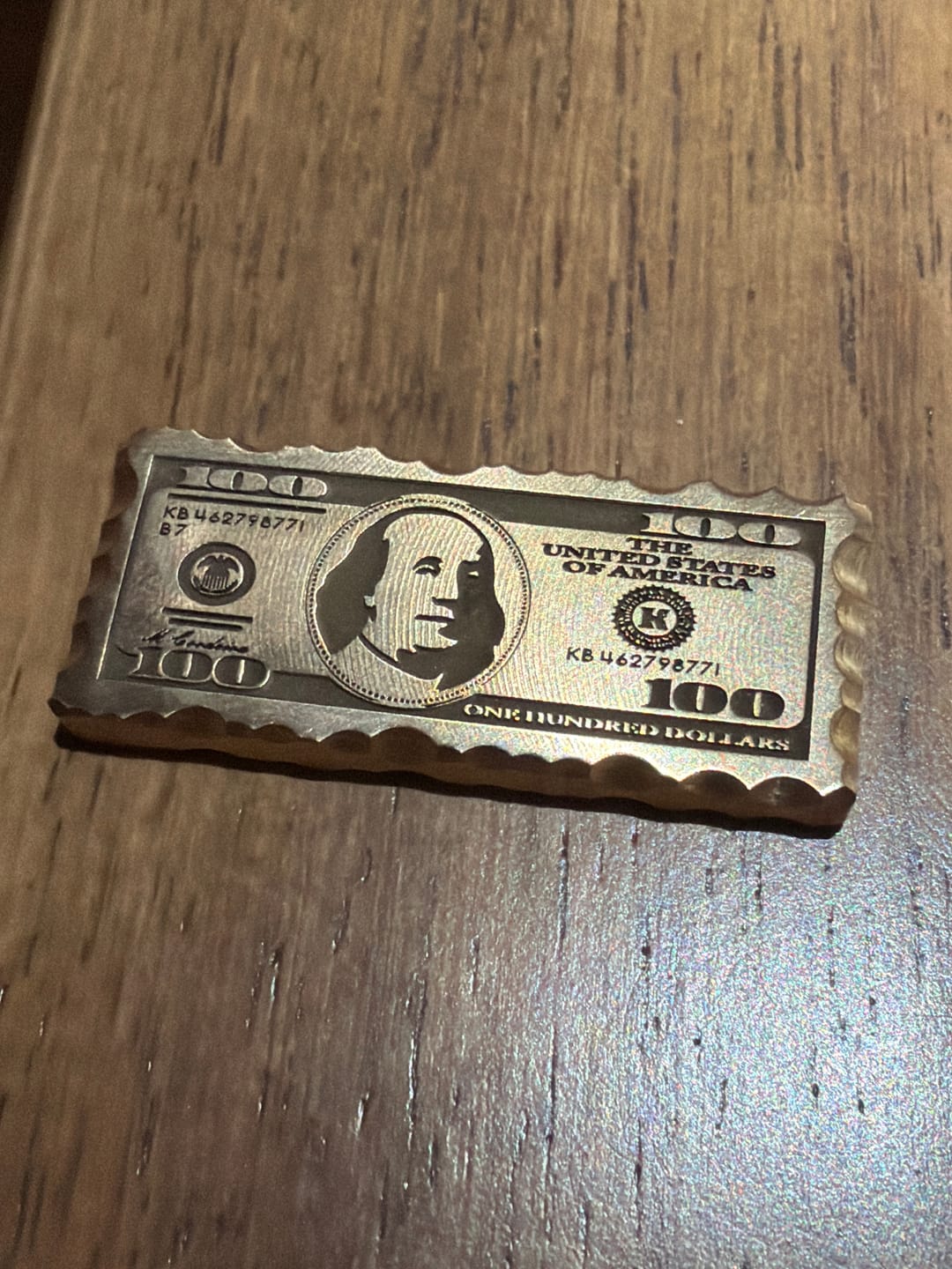 Customer photo review of LEGAL TENDER