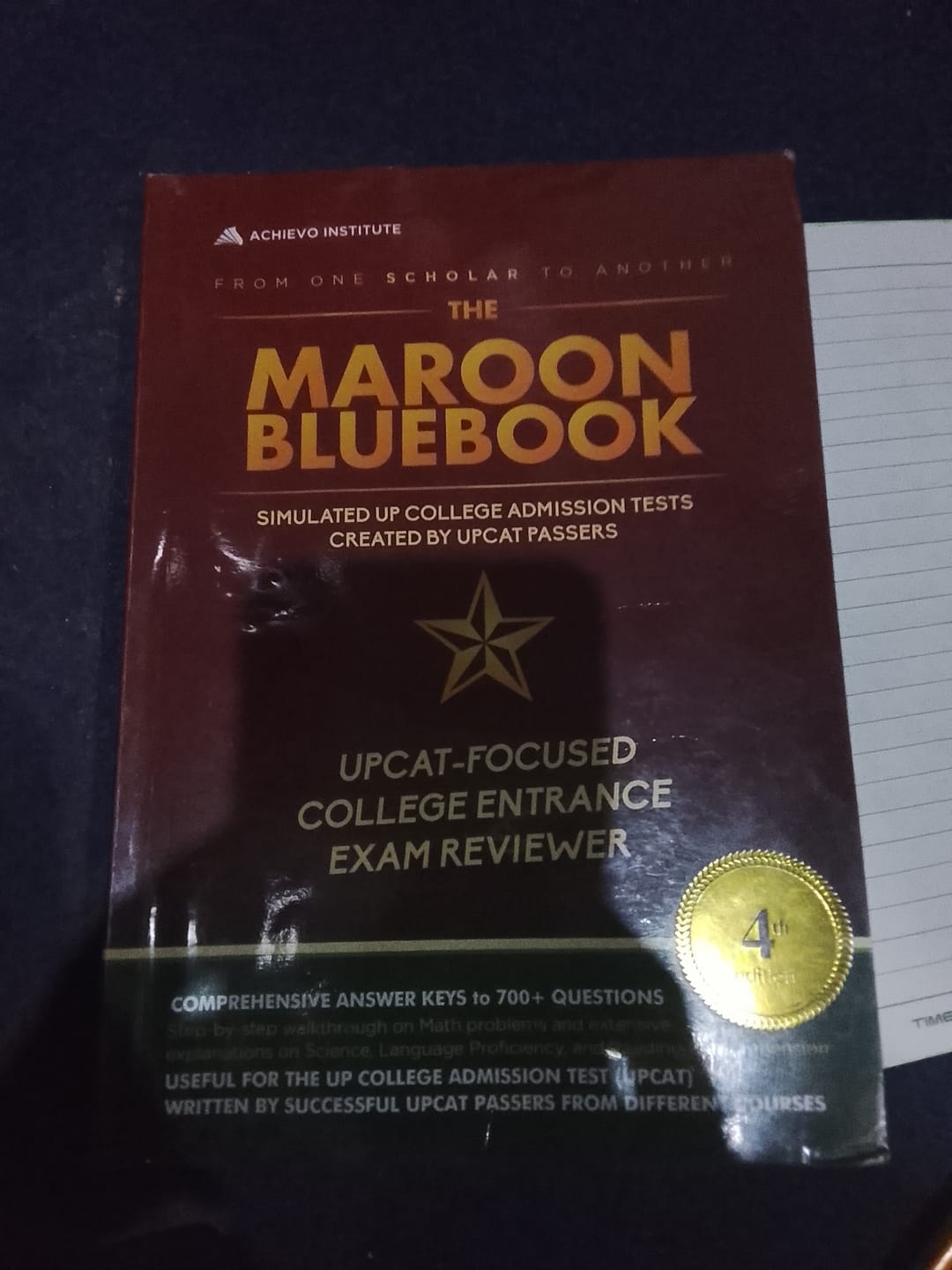 Customer photo review of UPCAT Masterclass Online