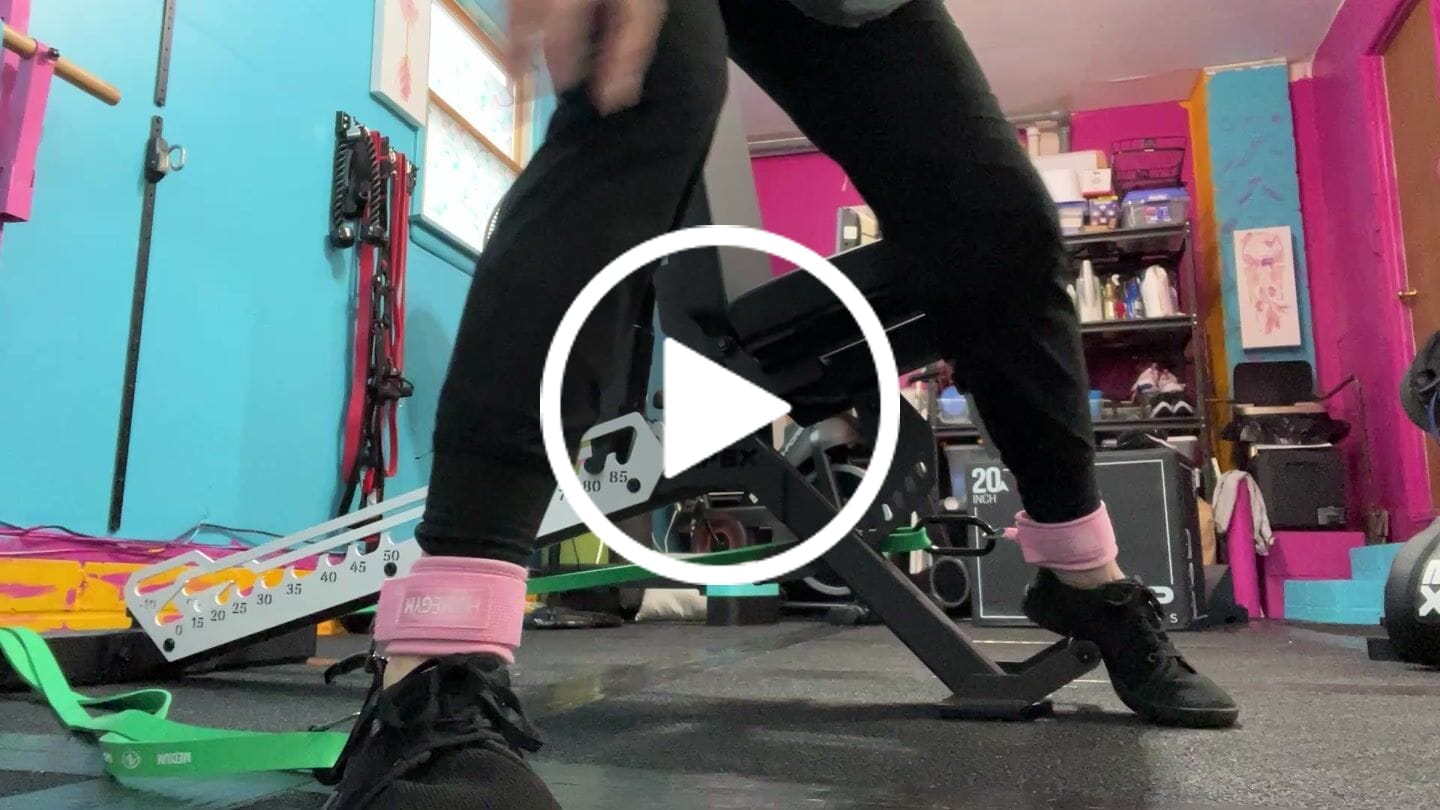 Customer video review of APEX BENCH BAND PEGS