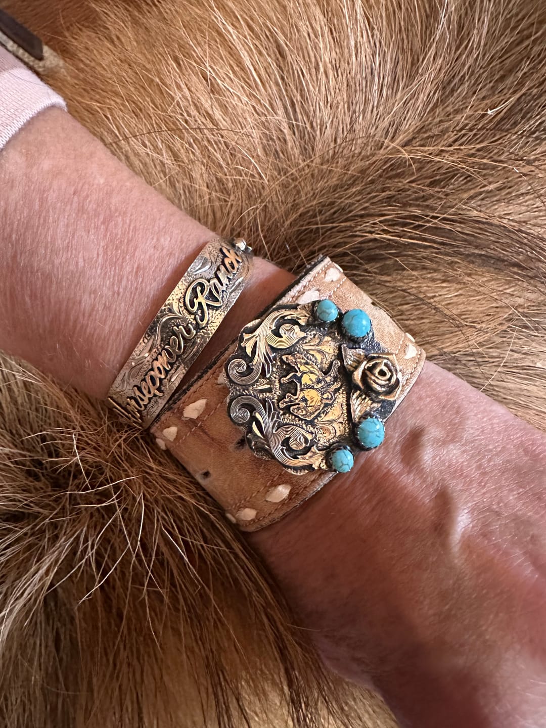 Customer photo review of Custom Quote Bracelet
