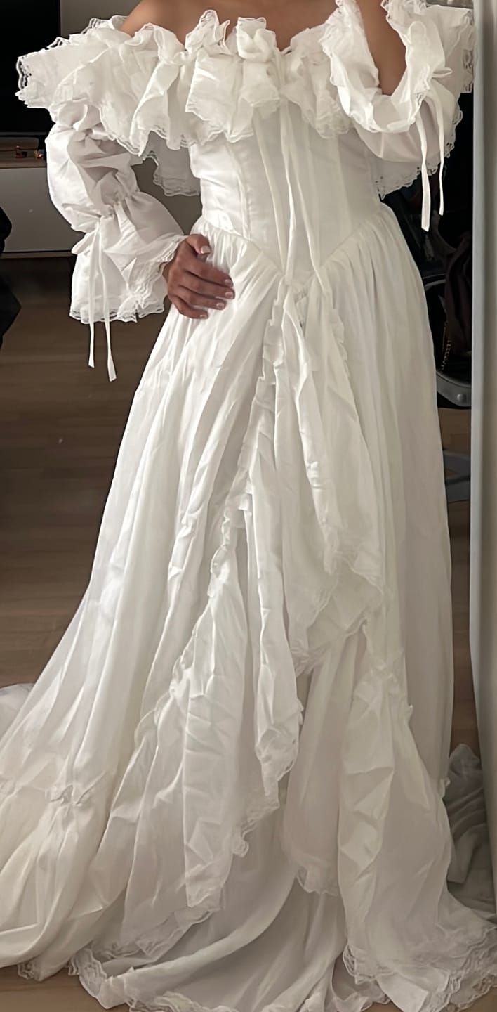 Customer photo review of Milena Maxi Dress