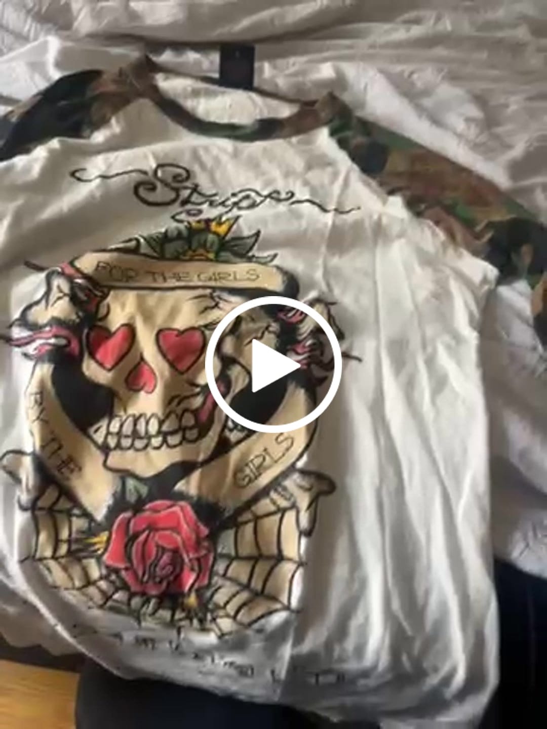 Customer video review of FOR THE GIRLS RAGLAN
