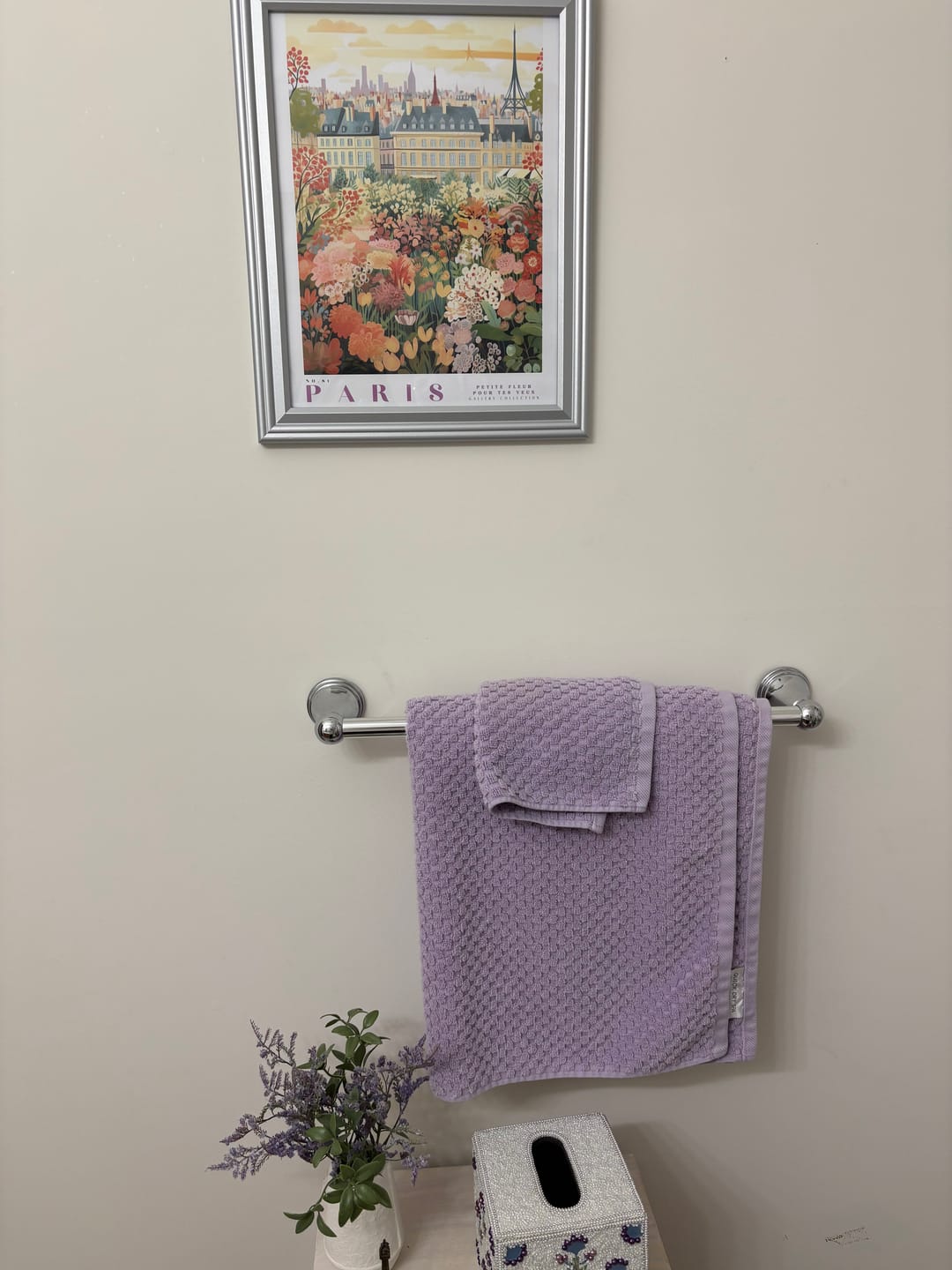 Customer photo review of Paris Flower Poster