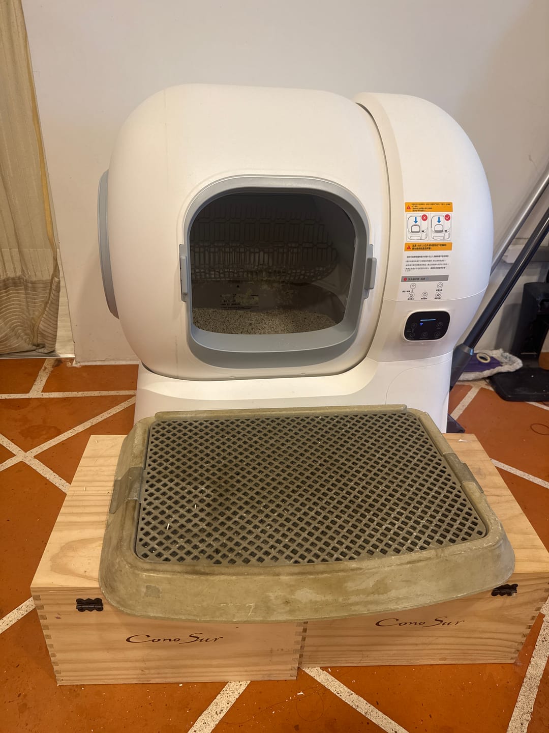 Customer photo review of 霍曼自動貓砂機CS106