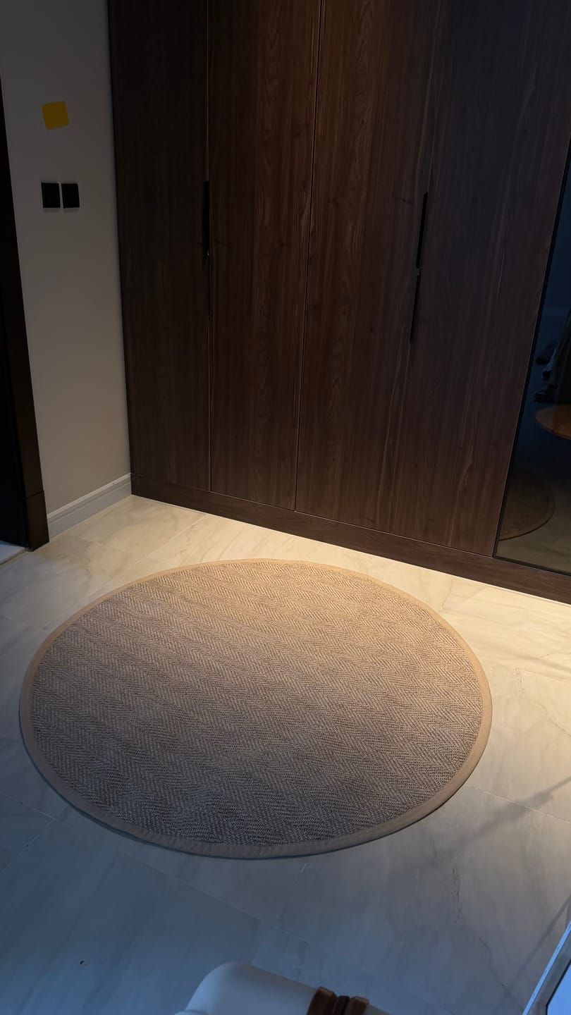 Customer photo review of D150 CM SISAL CARPET SYDNEY CH-SSLSDNY-RS