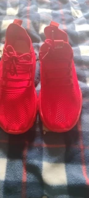 Customer photo review of Bella | Comfortable Orthopaedic Trainers