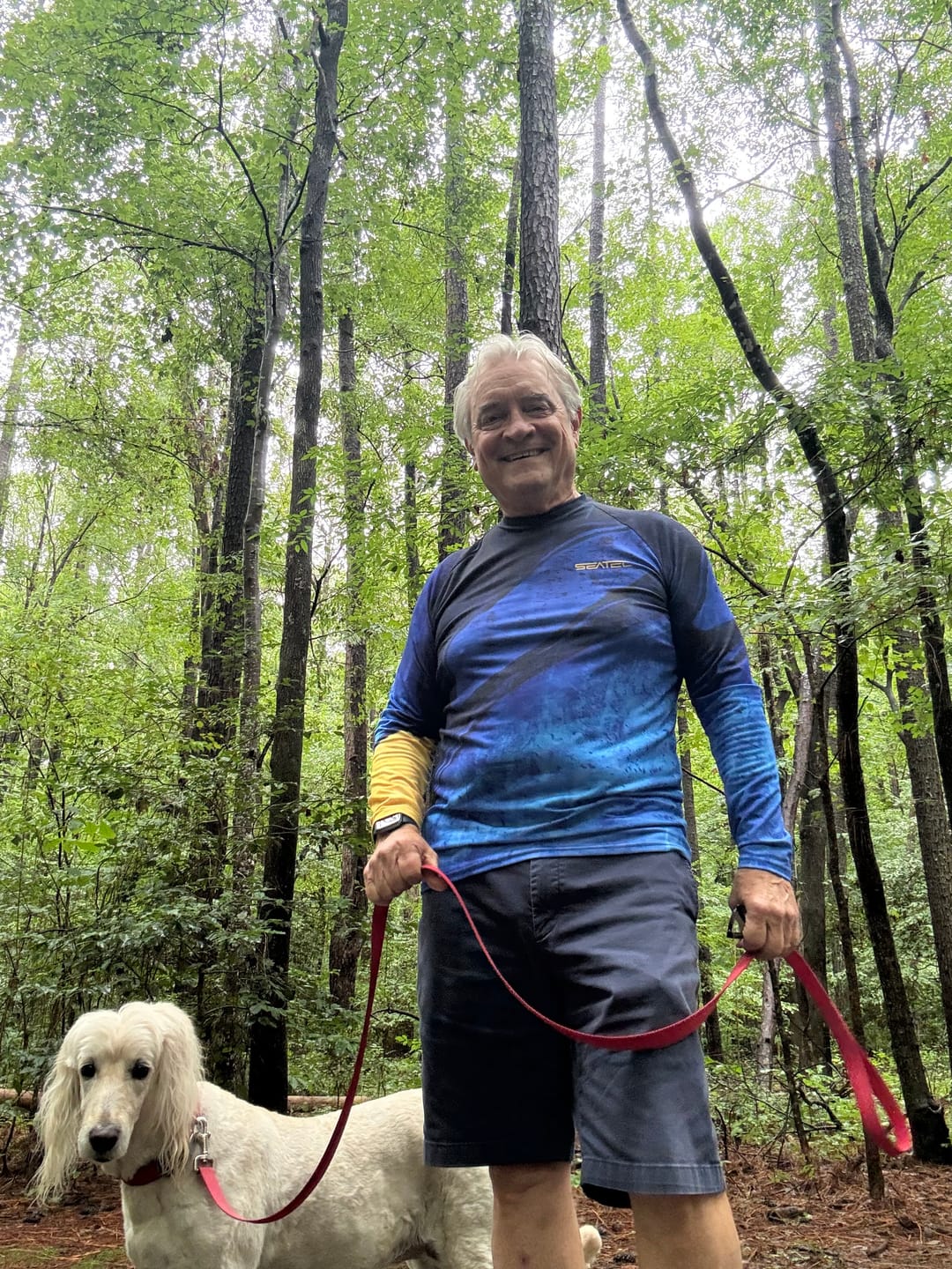 Customer photo review of Blue Tang Sport Tec Crew Long Sleeve – Men's