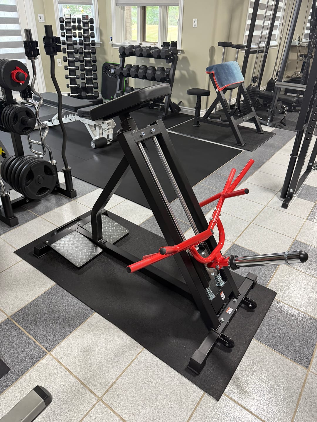 Customer photo review of T-bar Linear Row Machine S7
