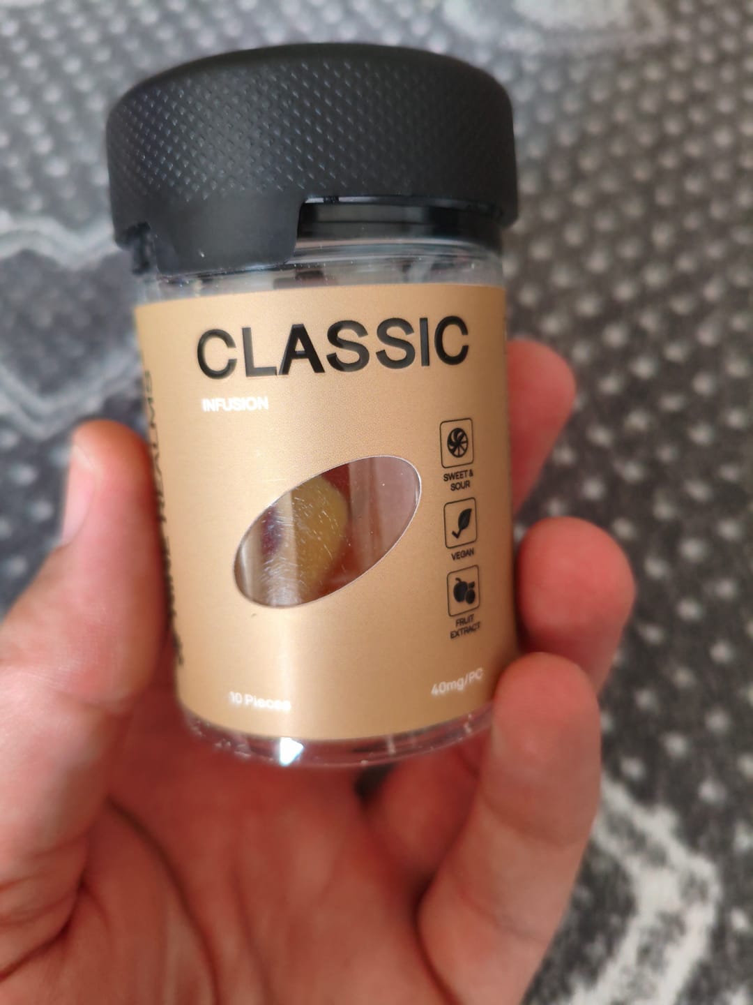 Customer photo review of CLASSIC Gummies