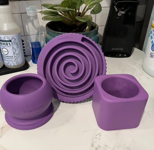 Customer photo review of Freezbox - Super Tough Treat Toy