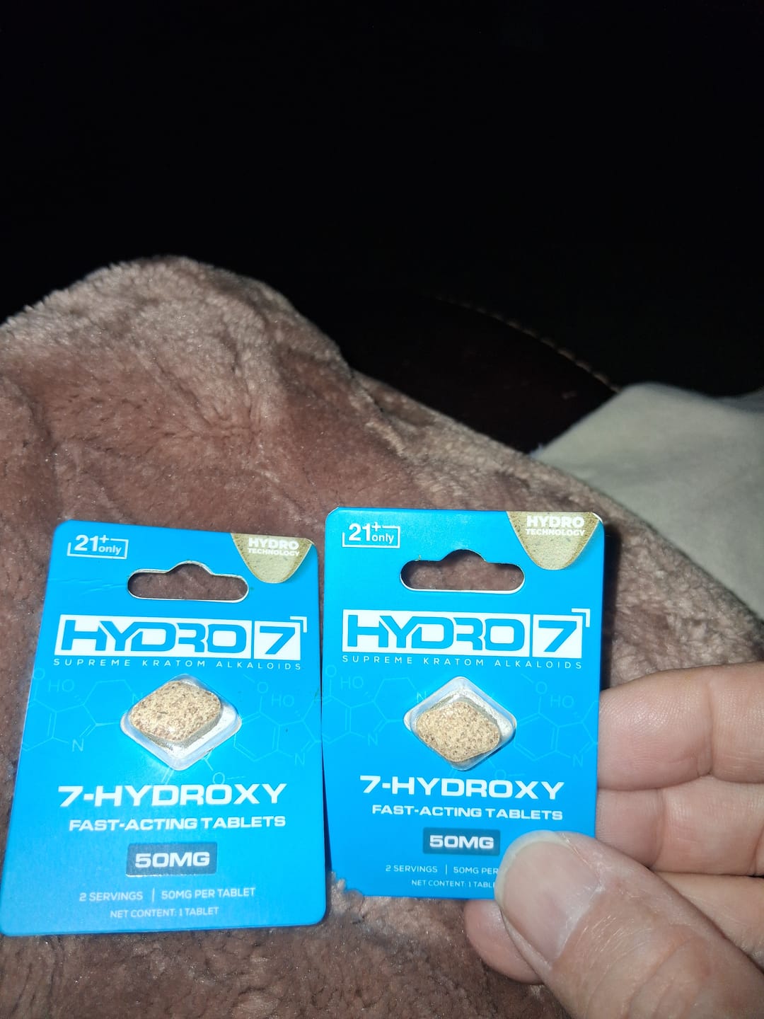 Customer photo review of 7-OH Tablet - 50MG - (1 Count)