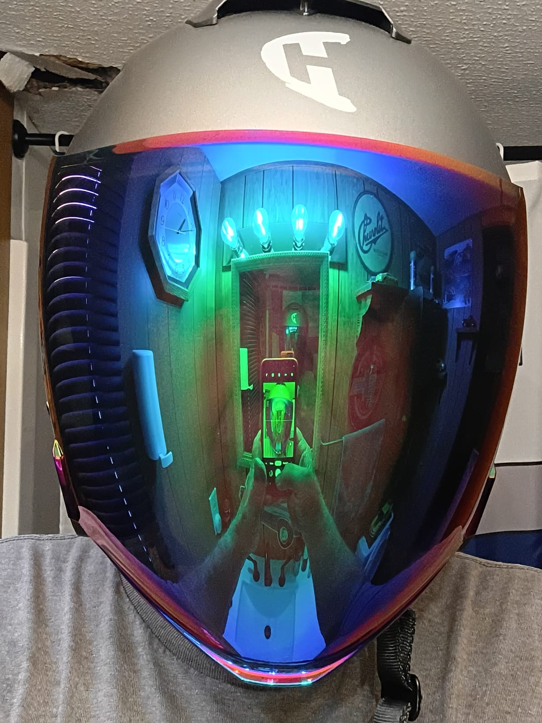 Customer photo review of Spyder Jet Shield Outer- Green