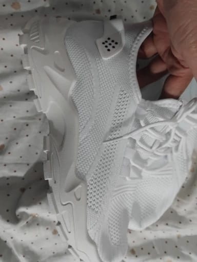 Customer photo review of Bella | Comfortable Orthopaedic Trainers