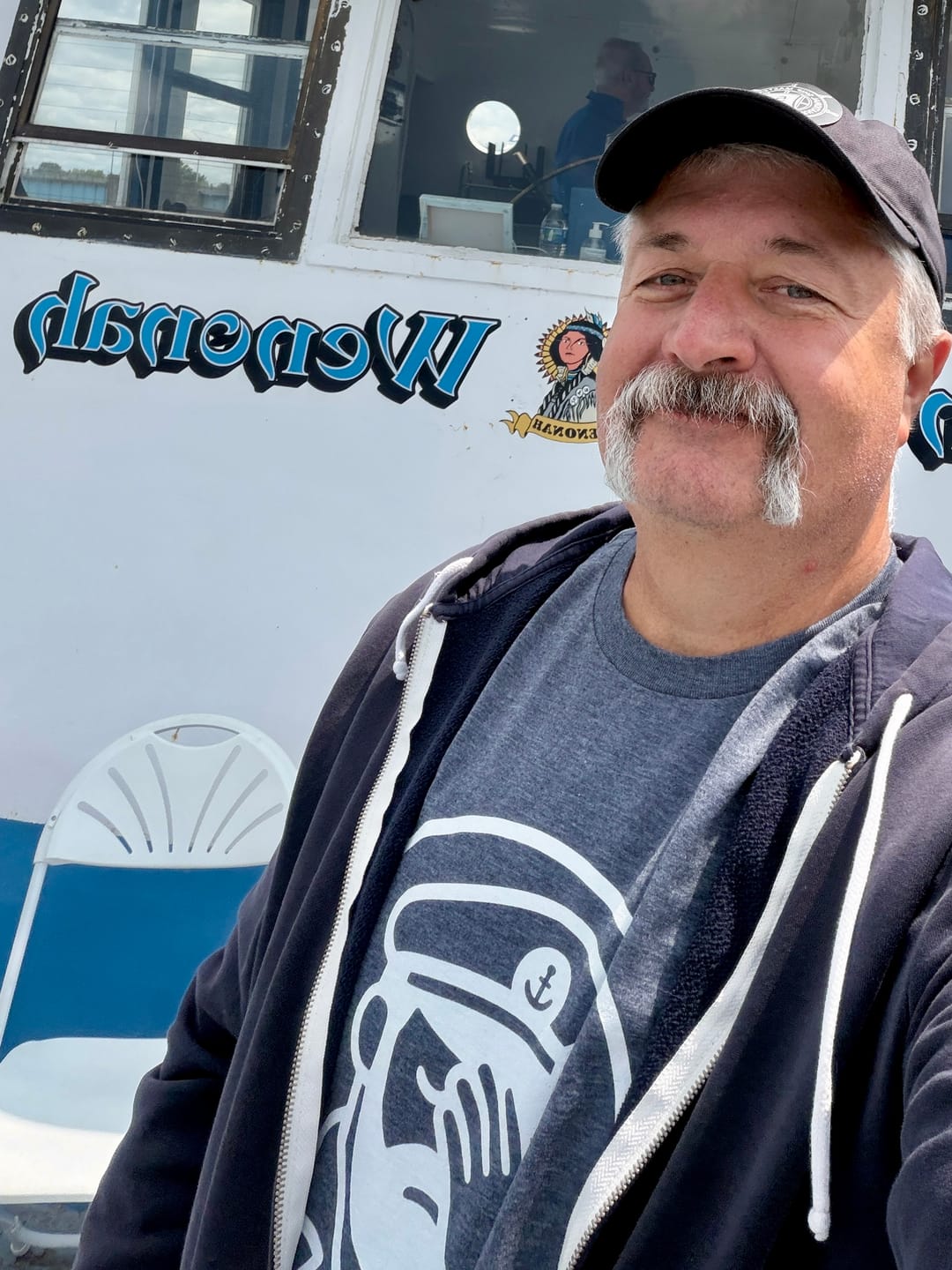 Customer photo review of Disappointed Captain T-Shirt