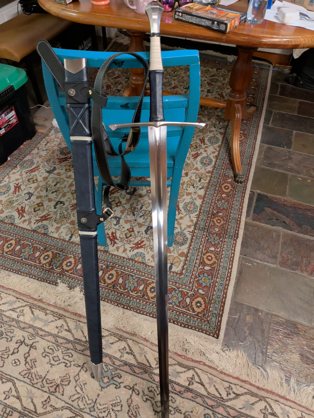 Customer photo review of The Dragonwhisper Longsword