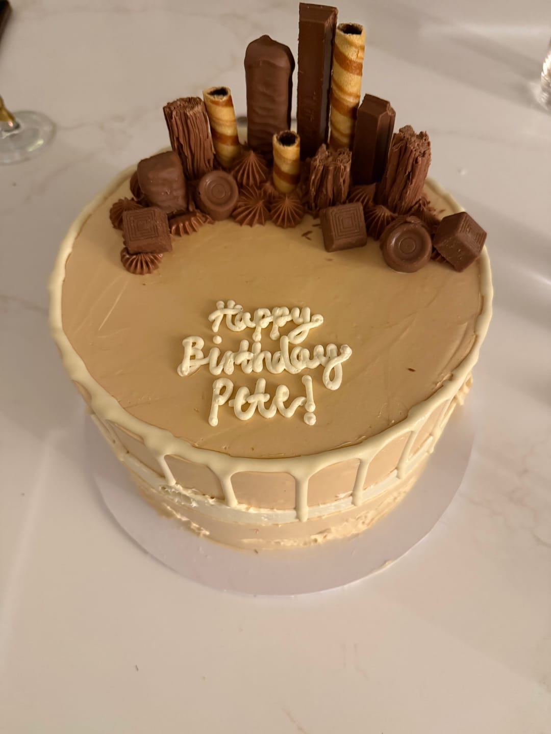 Customer photo review of Design your own Bespoke Cake